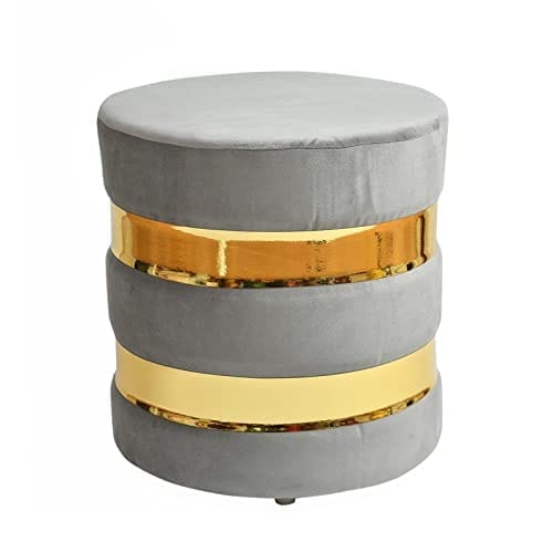 ShadowKart Ottoman Pouffes Stool for Living Room | Footrest Seat Pouf Puffy Foam Stool | Foot Stool Home Decoration view 2