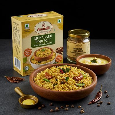 Munagaku Podi with Neyyi Annam - Box 500ml