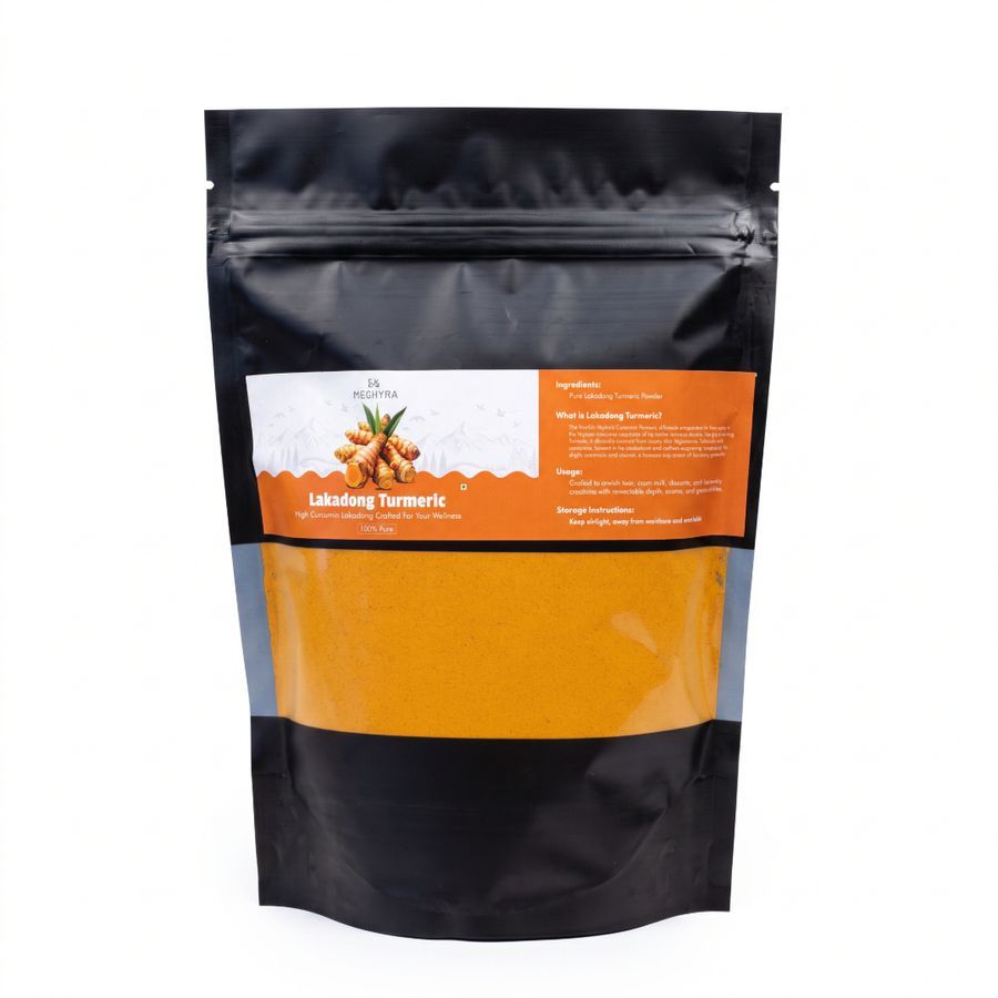 LAKADONG TURMERIC - 250 gm - One stand-up pouch - 250 g