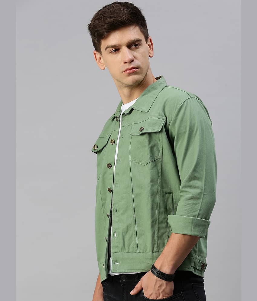 VOGATI Denim Men's Denim Jacket - Navy ( Pack of 1 ) view 2