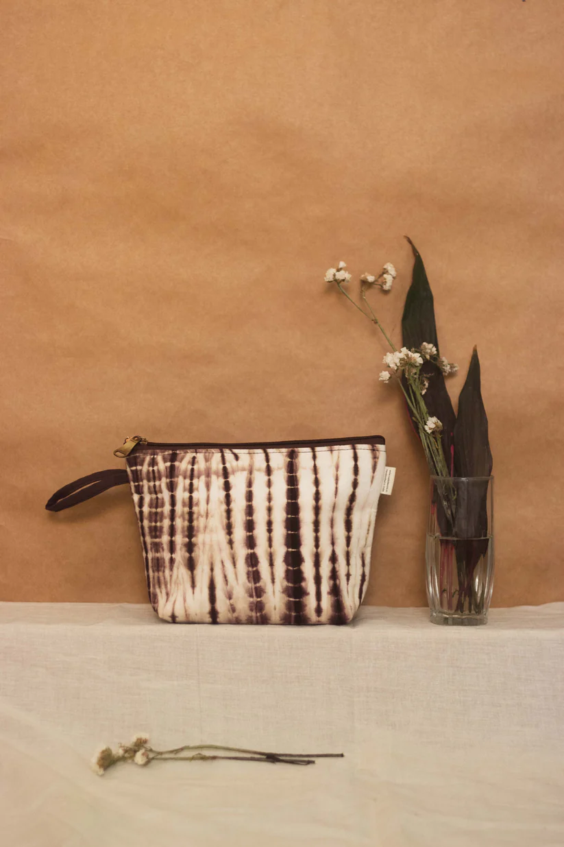 Cotton Pouch Cocoa Splash