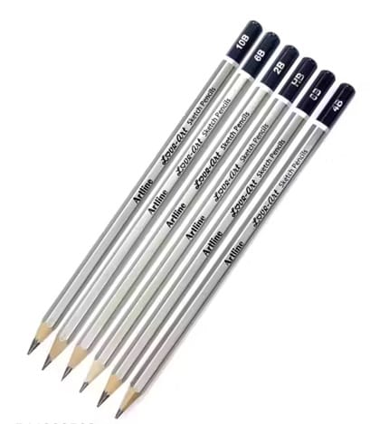 A5 Spiral Sketchbook Kit (150 GSM) – Drawing Set with Sketch Pencils, Blending Stumps, Kneaded Eraser & Accessories view 2