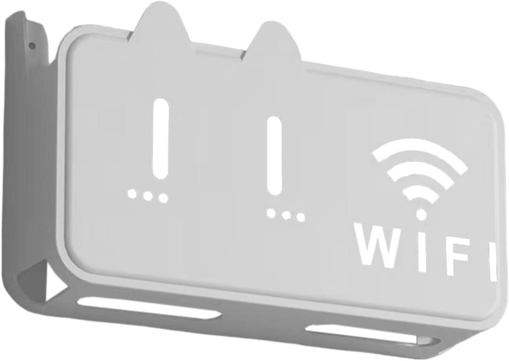 Wall Mount Holder for WiFi Routers - Space-Saving & Enhanced Signal view 2