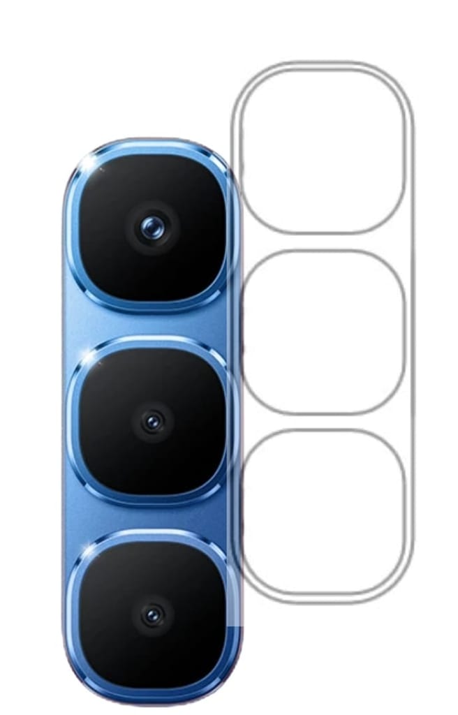 ISAAK Back Camera Lens Protector compatible for Infinix Hot 60 (Pack of 1) view 2