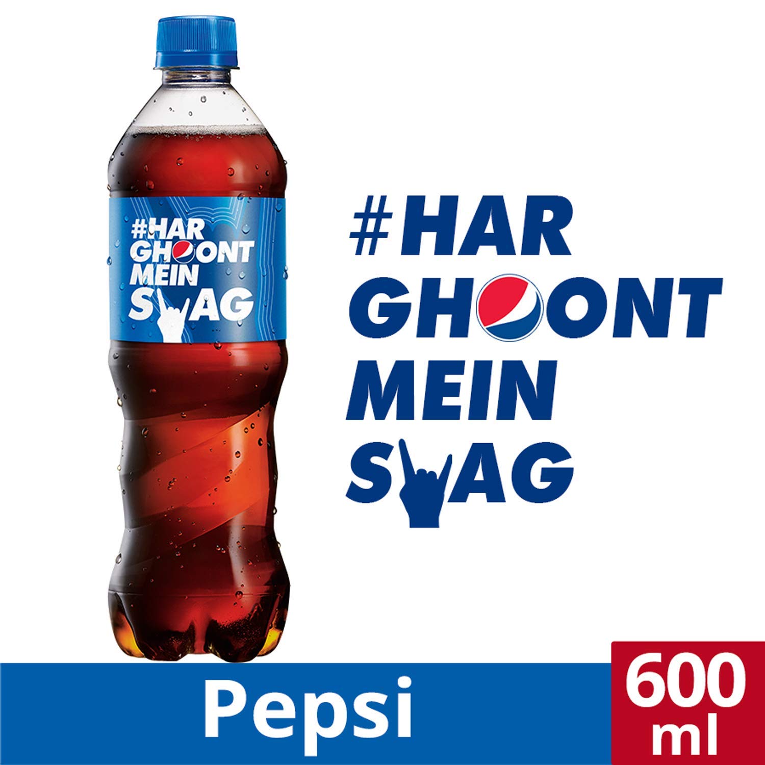 Pepsi Soft Drink Bottle, 600 Ml view 2