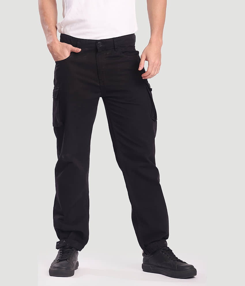 Bene Kleed Relax Men's Cargos - Black ( Pack of 1 ) view 2