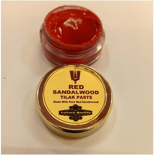 Red Sandalwood ( Luxury ) Tilak Paste Made From Luxury Lal Chandan view 2
