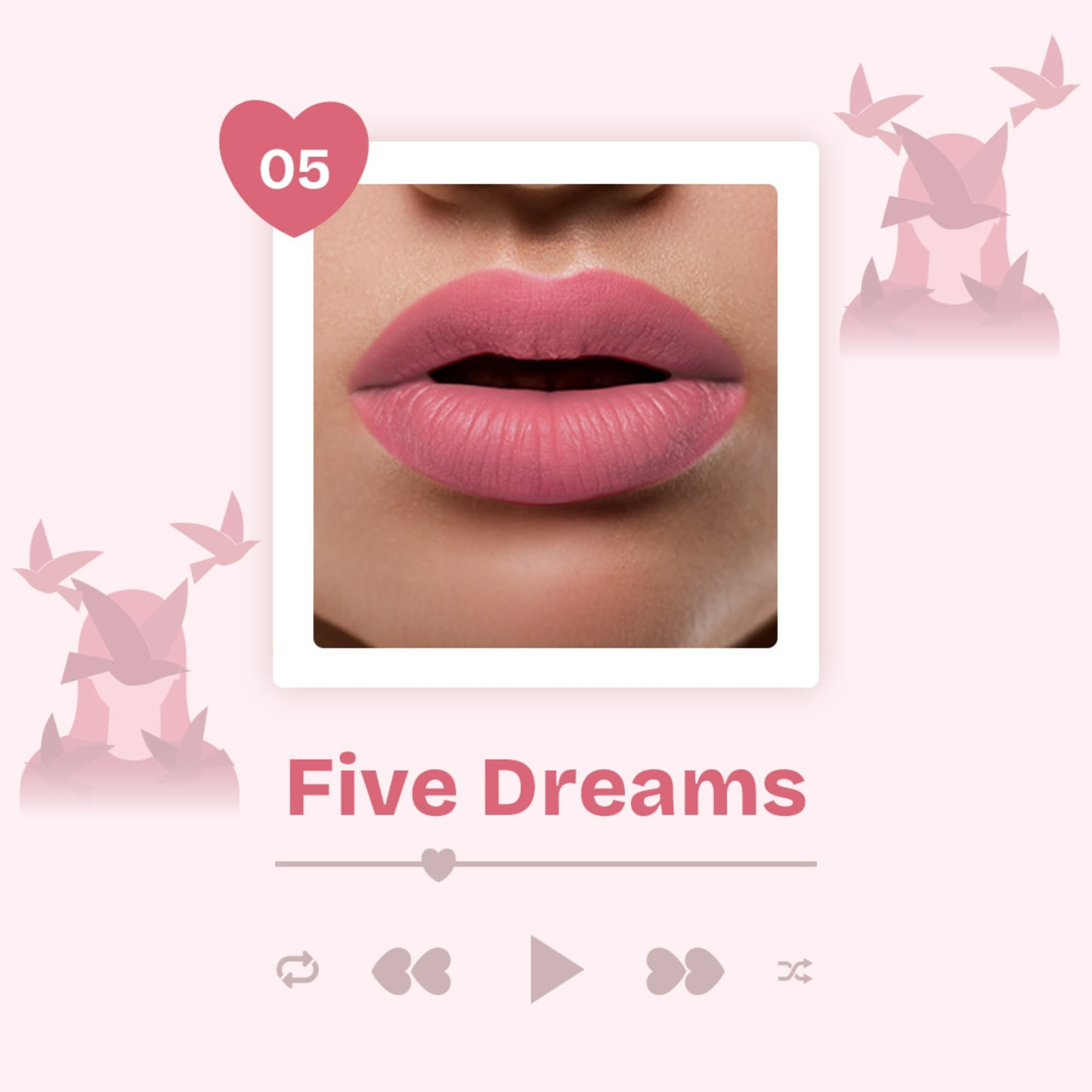 MARS Love Track Velvet Lip Tint 2.8ml (Five Dreams) view 2