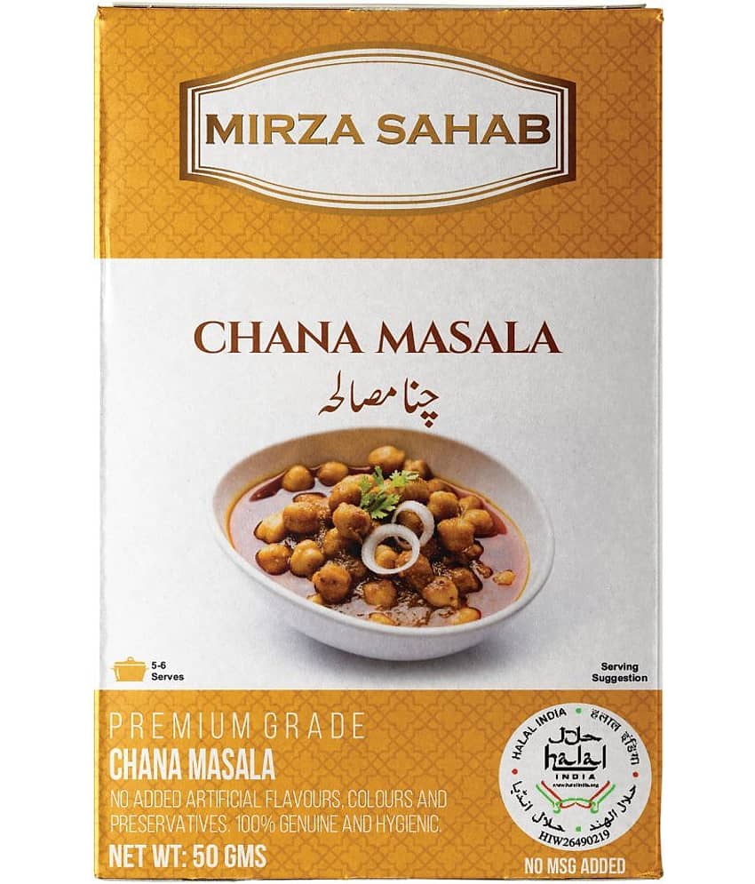 Mirza Sahab Chana Masala Instant Mix 50 gm Pack of 4 view 2