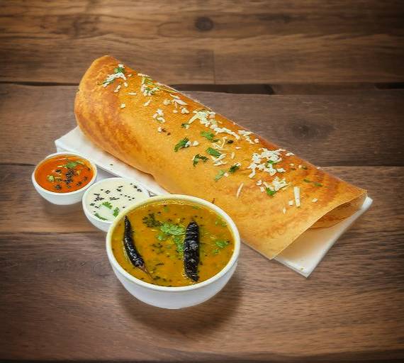 Paneer masala dosa