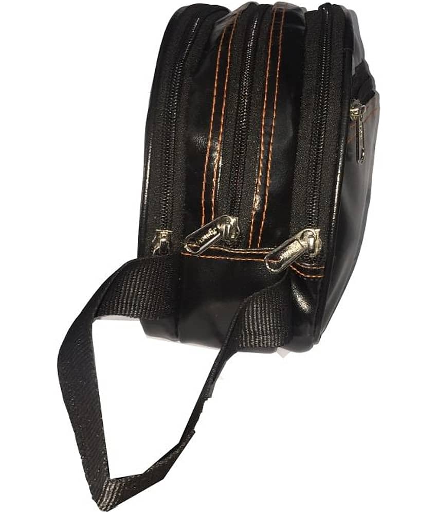 Apnav Black P.U. Multipurpose Pouch view 2