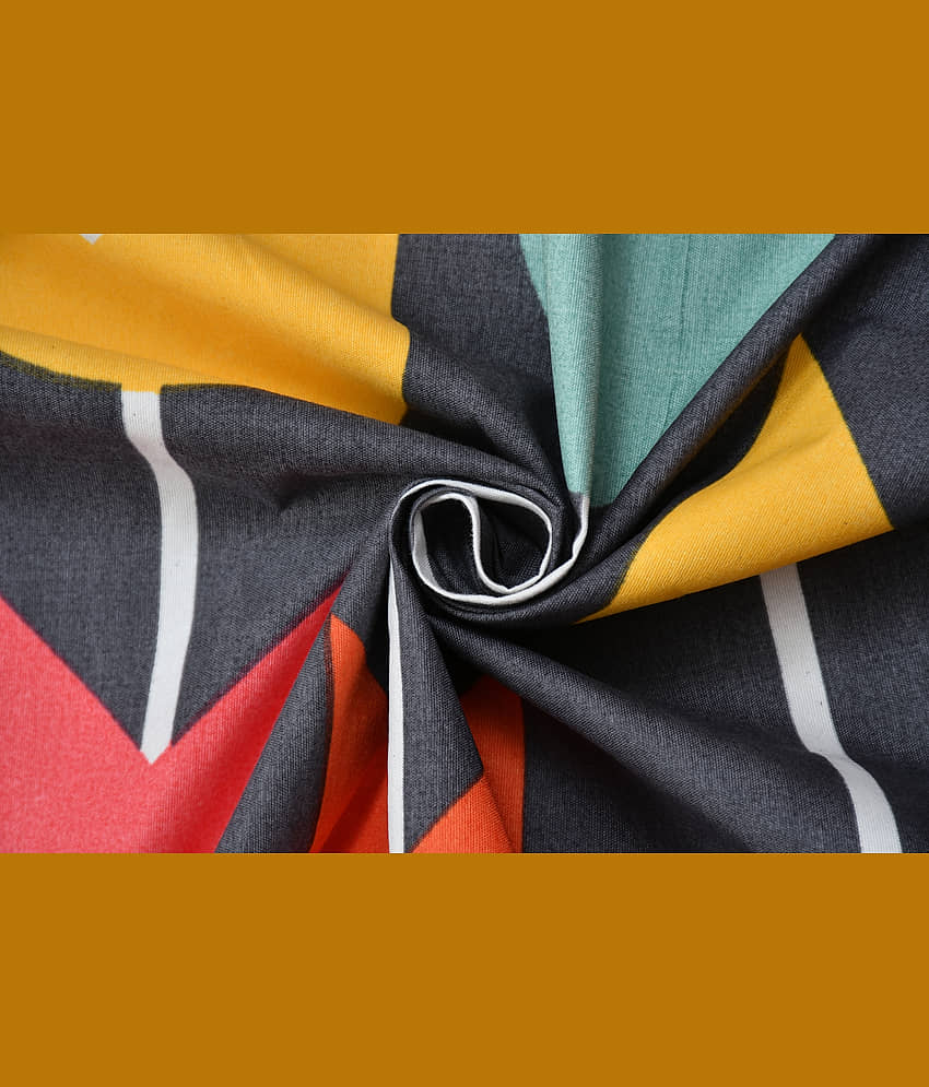 Apala Microfiber Double Bedsheet ( Multicolor ) view 2