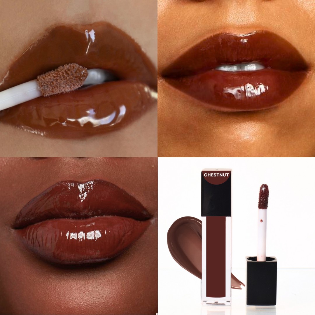 Chestnut Nude Brown Lip Gloss view 2