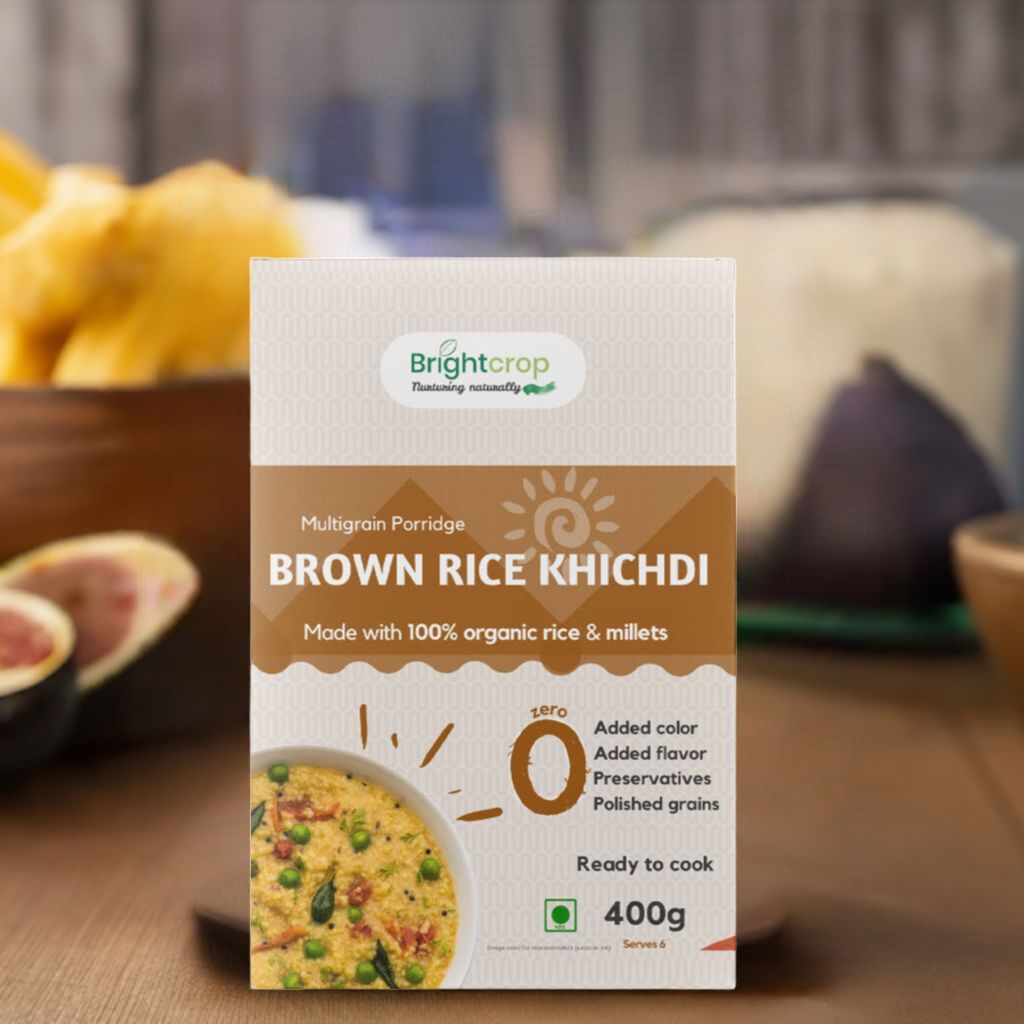 Brown Rice Khichdi | Multigrain Porridge (400Gms Pack) view 2