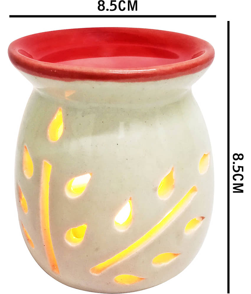 Peepalcomm Ceramic Aroma Oils & Diffusers Set - Pack of 5 view 2