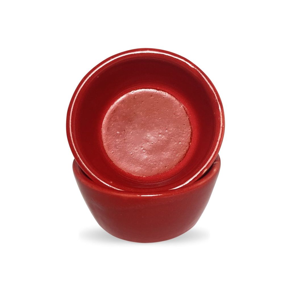 Ceramic Dining Glossy Red Ceramic Dip Bowls Set of 2 view 2