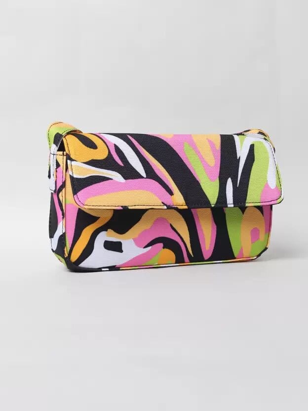 Lychee bags Women Printed Canvas Multicolour Shoulder Bag view 2