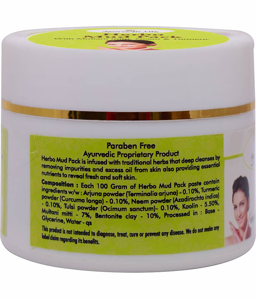 Ayurvedic Life Herbo Mud Pack Paste 50 Gm Pack of 1 view 2