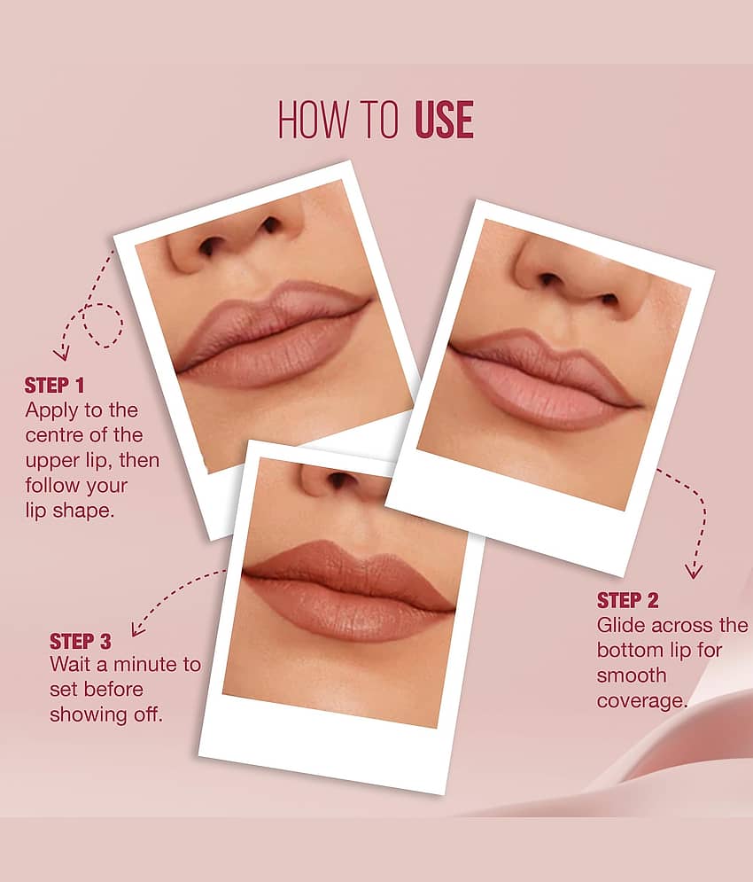 Hilary Rhoda Cherry Matte Lipstick 20 view 2