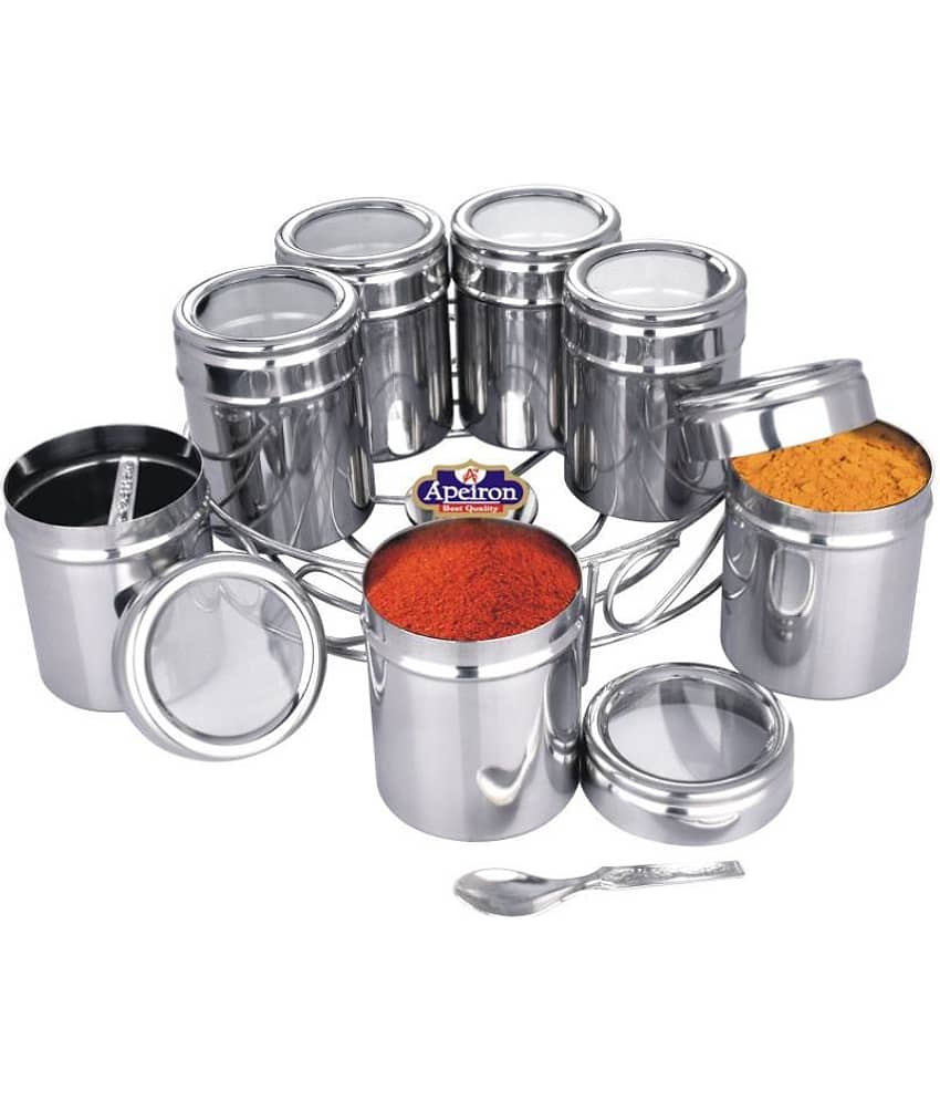 APEIRON CLASSIC MUTLIPURPOSE Steel Spice Container Set of 7 175 mL view 2