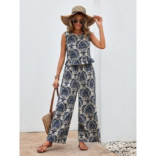 Elegant Floral Co-Ord Set for a Chic Summer Look view 2