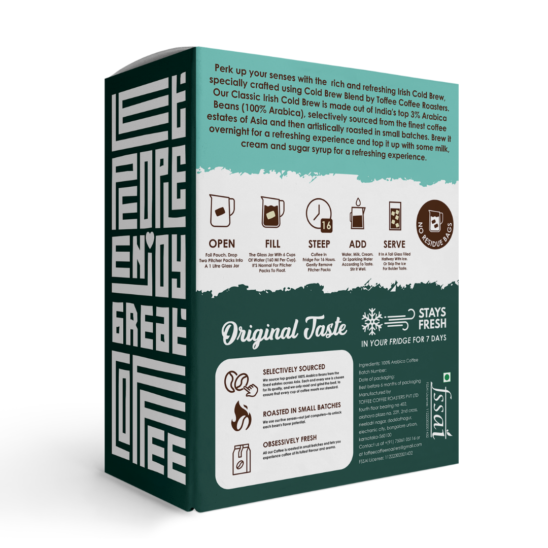 Irish Cold Brew - Easy Brew Cold Brew Bags view 2