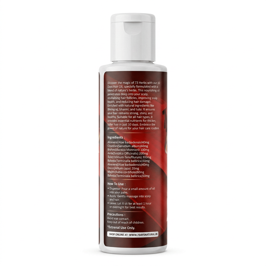 Anti-Hair Fall & Hair Regrowth Oil for Men and Women 100 ml Pack of 1 – Ayurvedic Hair Oil for Thinning Hair, Receding Hair Line, Hair Fall, Hair Damage Control For All Hair Types view 2