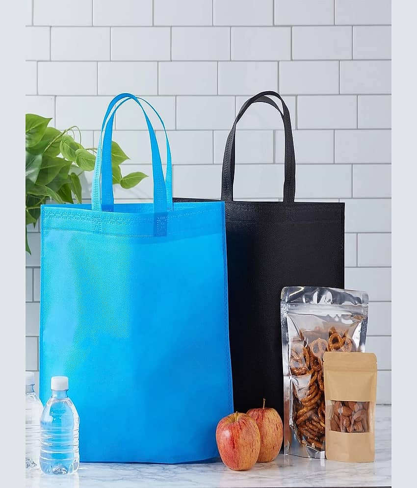 TUGS Multicolor Fabric Grocery Bag Pack of 10 view 2