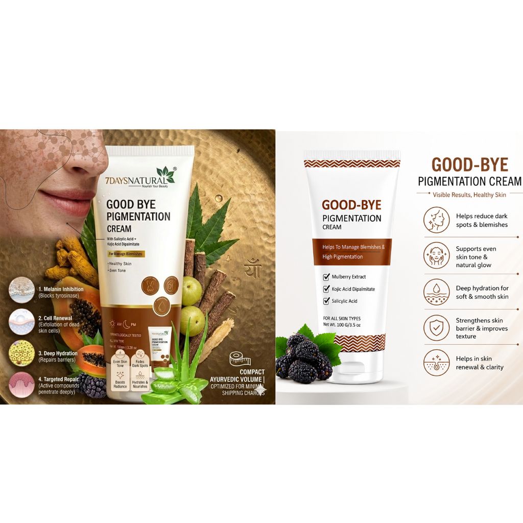 Elegantra Naturavives De Pigmentation Crème 100g Pack of 1 | Dark Spot Corrector for Face | Pigmentation, Acne Marks, Melasma Appearance, Blemishes, Hyperpigmentation & Uneven Skin Tone Correction Cream for Women & Men view 2