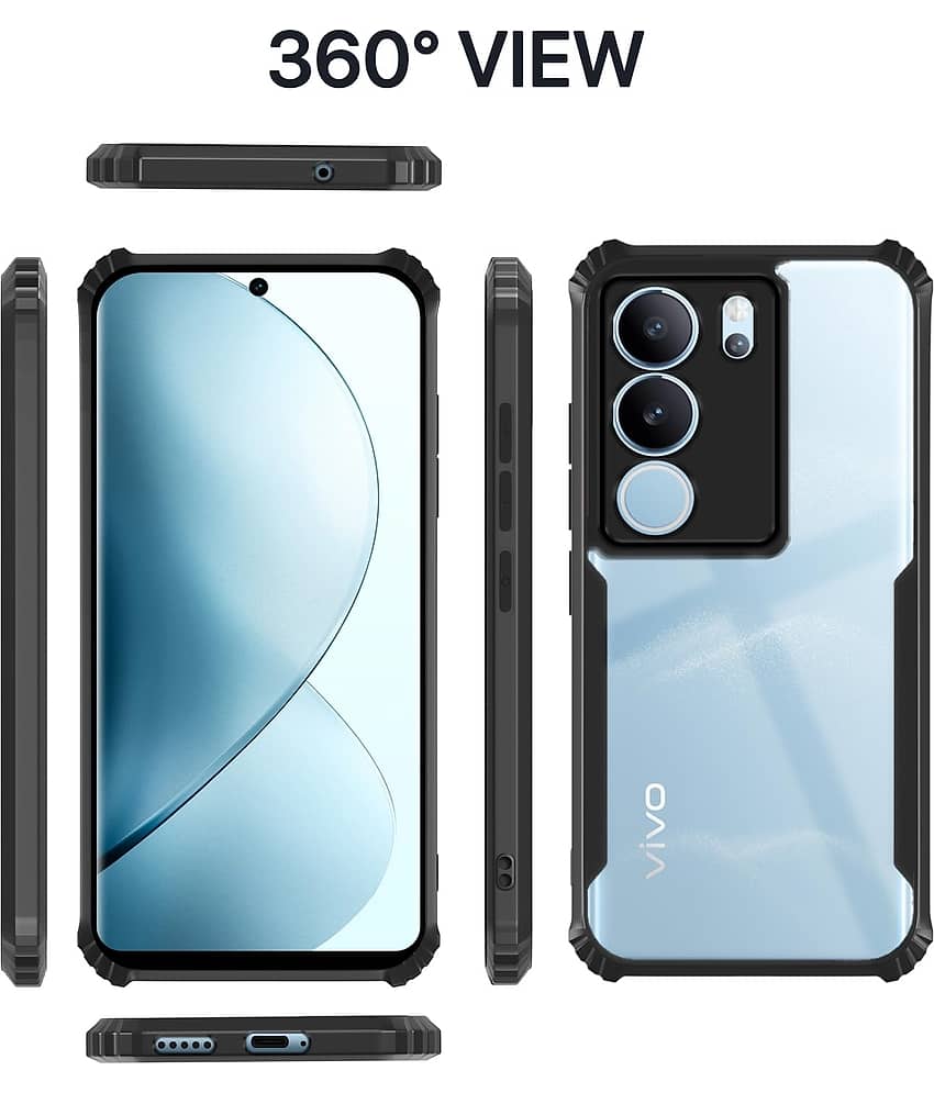 ZAMN Bumper Cases Compatible For Polycarbonate Vivo V29 5G ( ) view 2