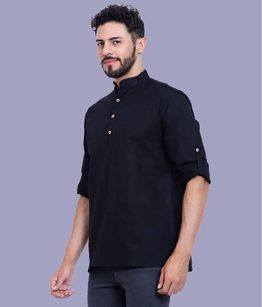 TrendiVastra - White 100% Cotton Slim Fit Men's Casual Shirt ( Pack of 1 ) view 2