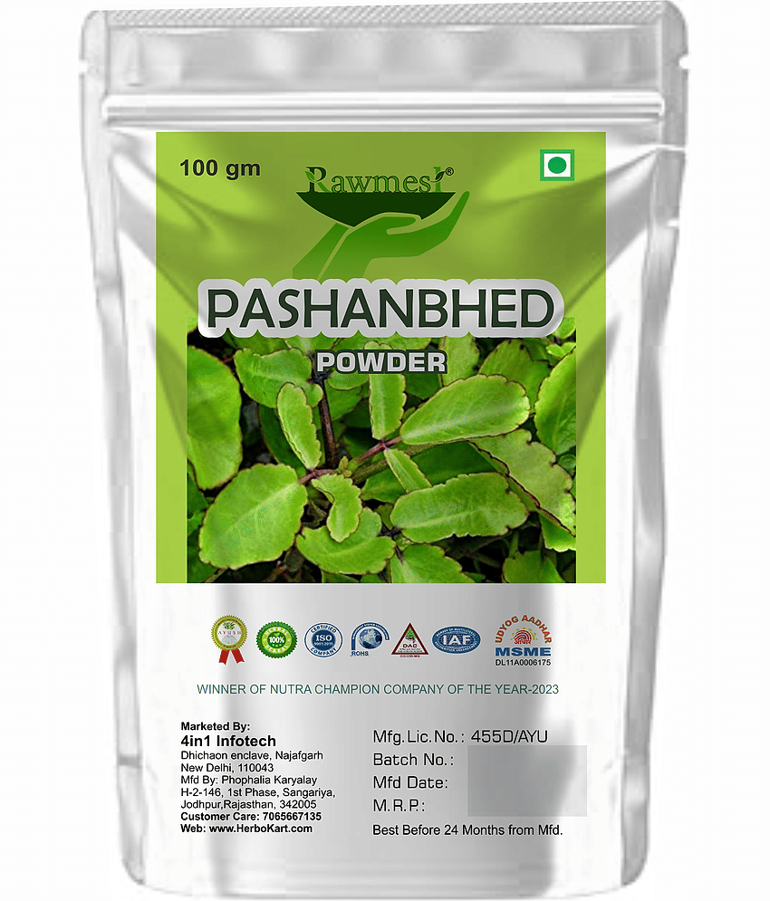 Rawmest Pashanbhed Herbal Powder 100 Gm Pack of 1 view 2