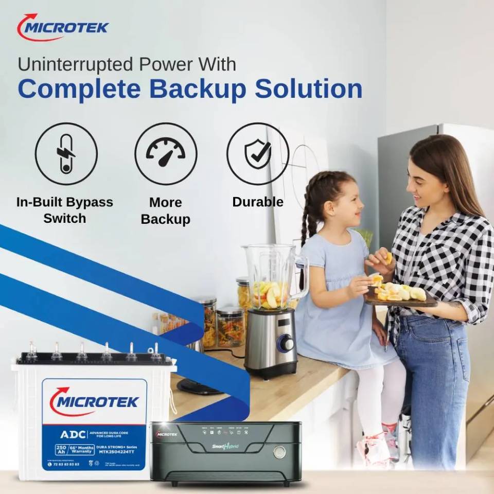 Microtek Ups Smart Hybrid 1275 12V view 2