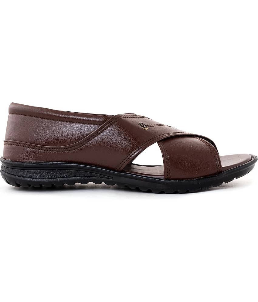 INFINITRENZ - Brown Men's Sandals view 2
