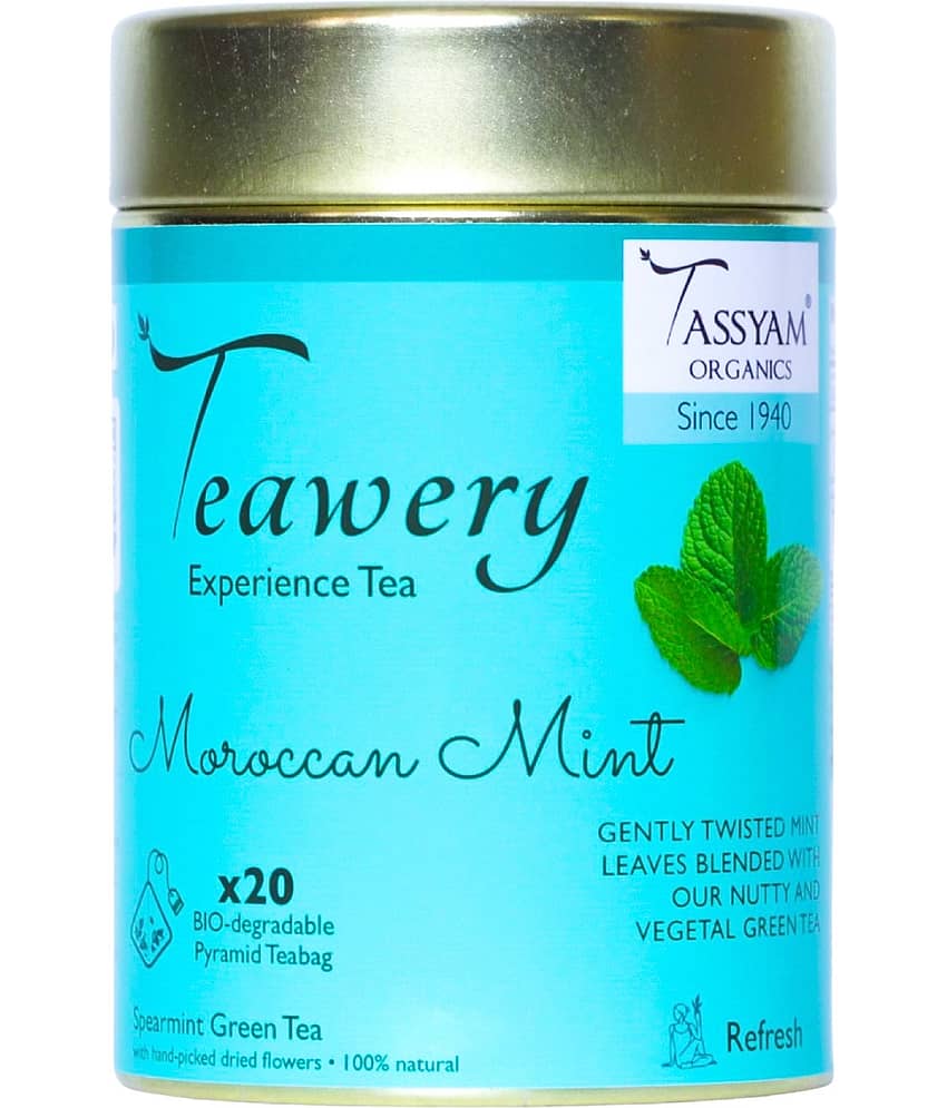 Tassyam Mint Tea Bags 40 gm view 2