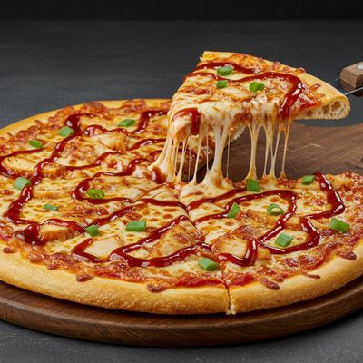 Charcoal Barbeque Chicken Pizza [8 inches]