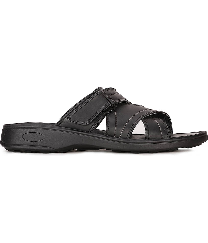 Bata - Black Men's Sandals view 2