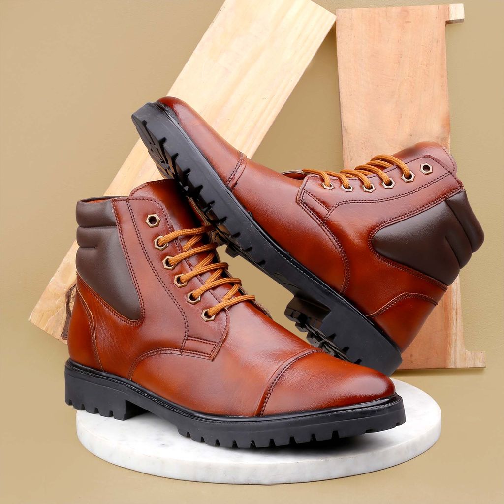 New Stylish Men's Trendiest High-End Fashion Boots view 2