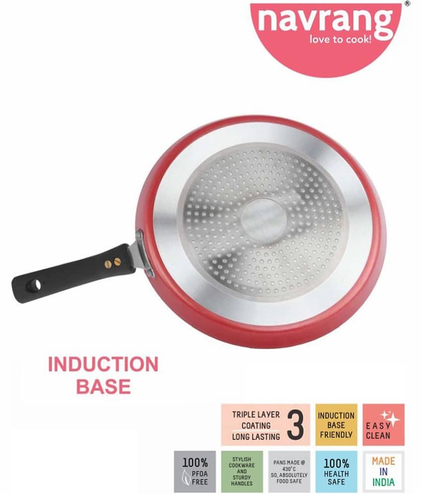 Navrang ALUMINIUM WITH NONSTICK COATING Tawa 2.5 view 2