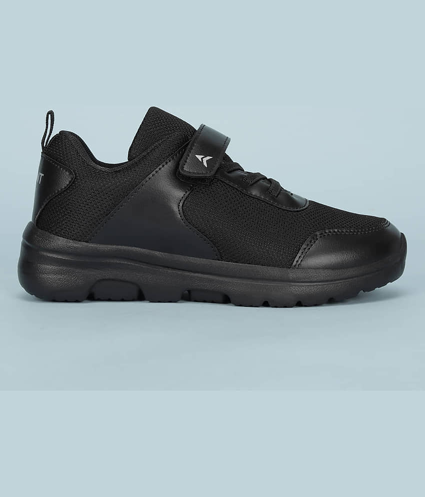 Avant PlayDash Black Boy's School Shoes view 2