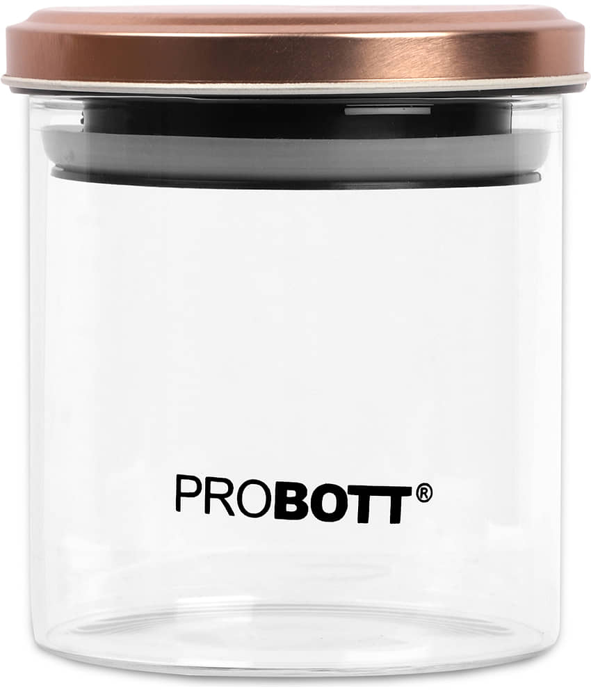Probott - Glass Transparent Food Container ( Set of 1 - 500 ml ) view 2