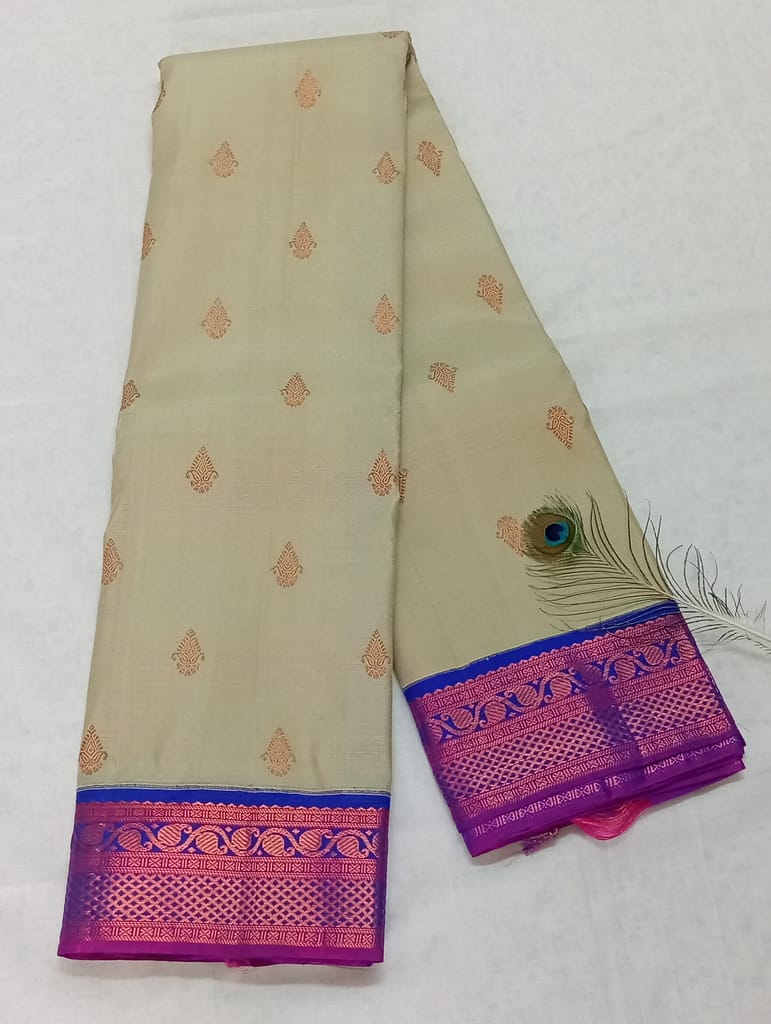 Kanchipuram wedding silks saree , Handloom ,Stock limited view 2