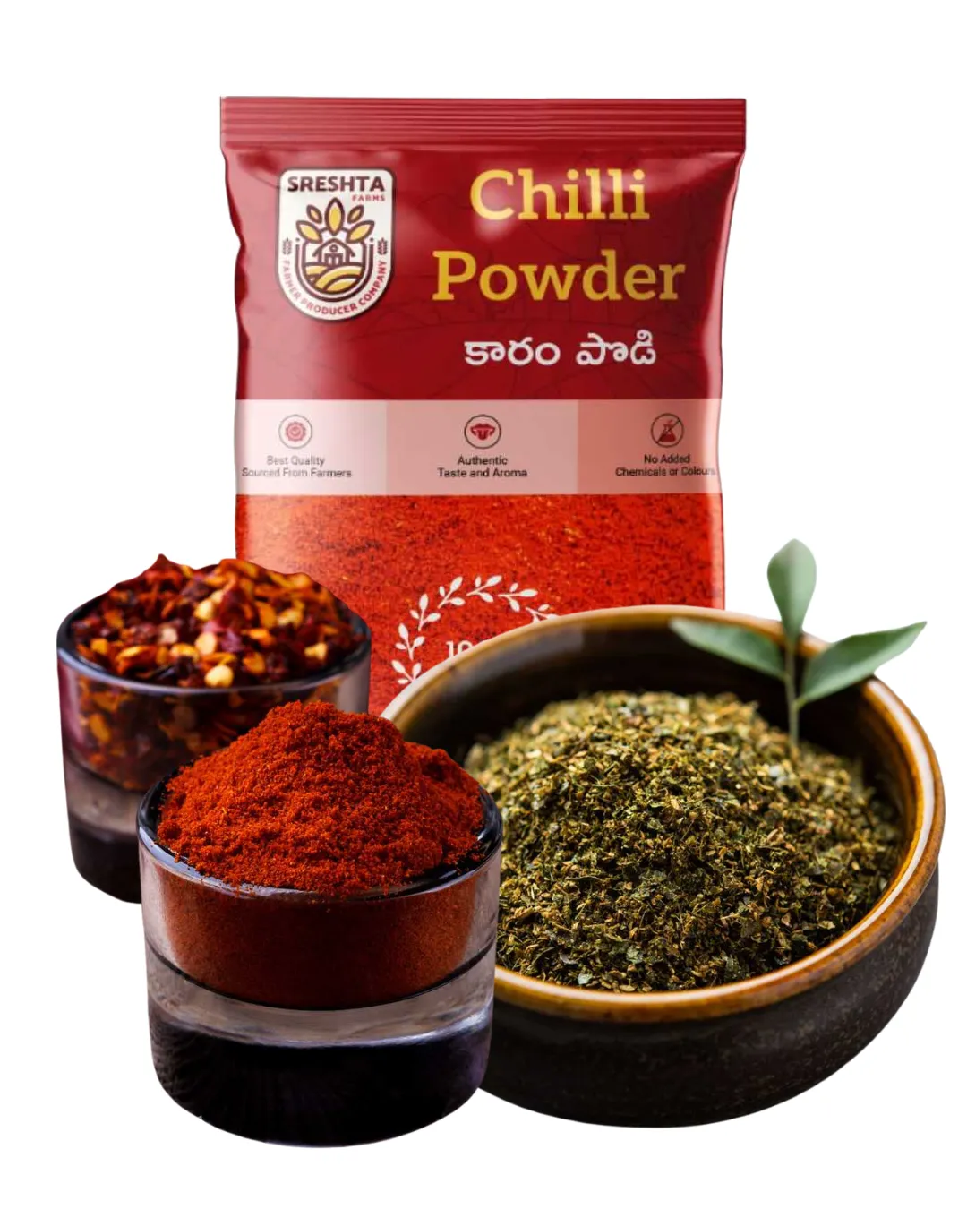 Sreshta Farms Andhra Spice Trio Pack