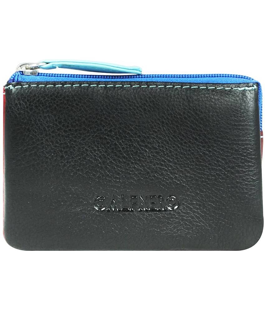Calfnero Genuine Leather Key Case Coin Wallet view 2