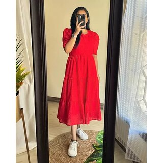 KurtaKrezi Cotton Short Gown view 2
