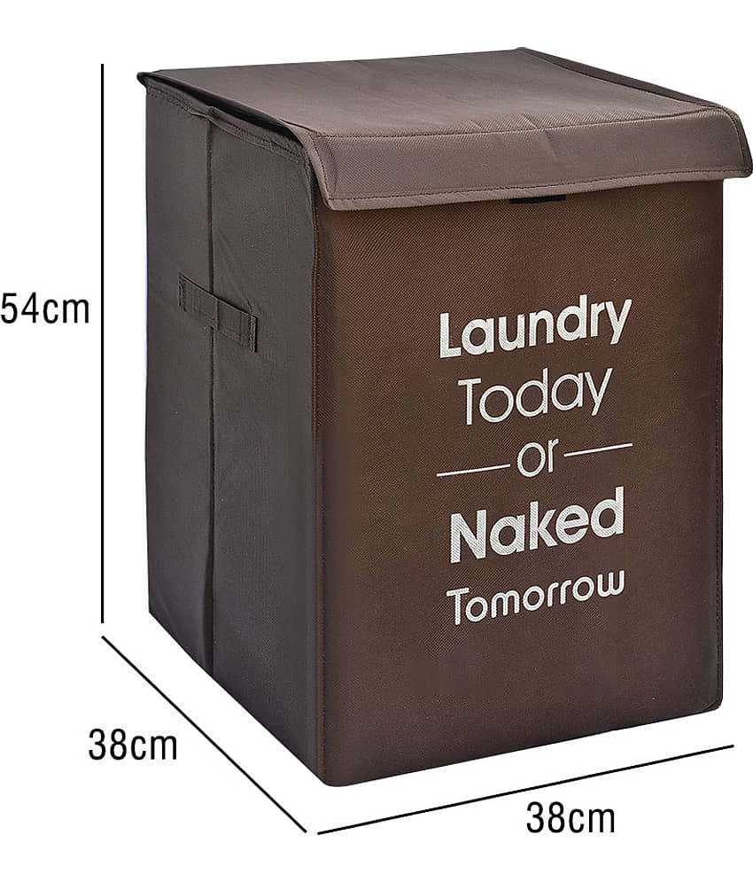 SH NASIMA Brown Laundry Bag view 2