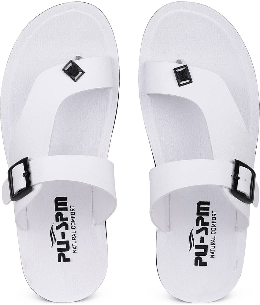PU-SPM White Men's Daily Slipper