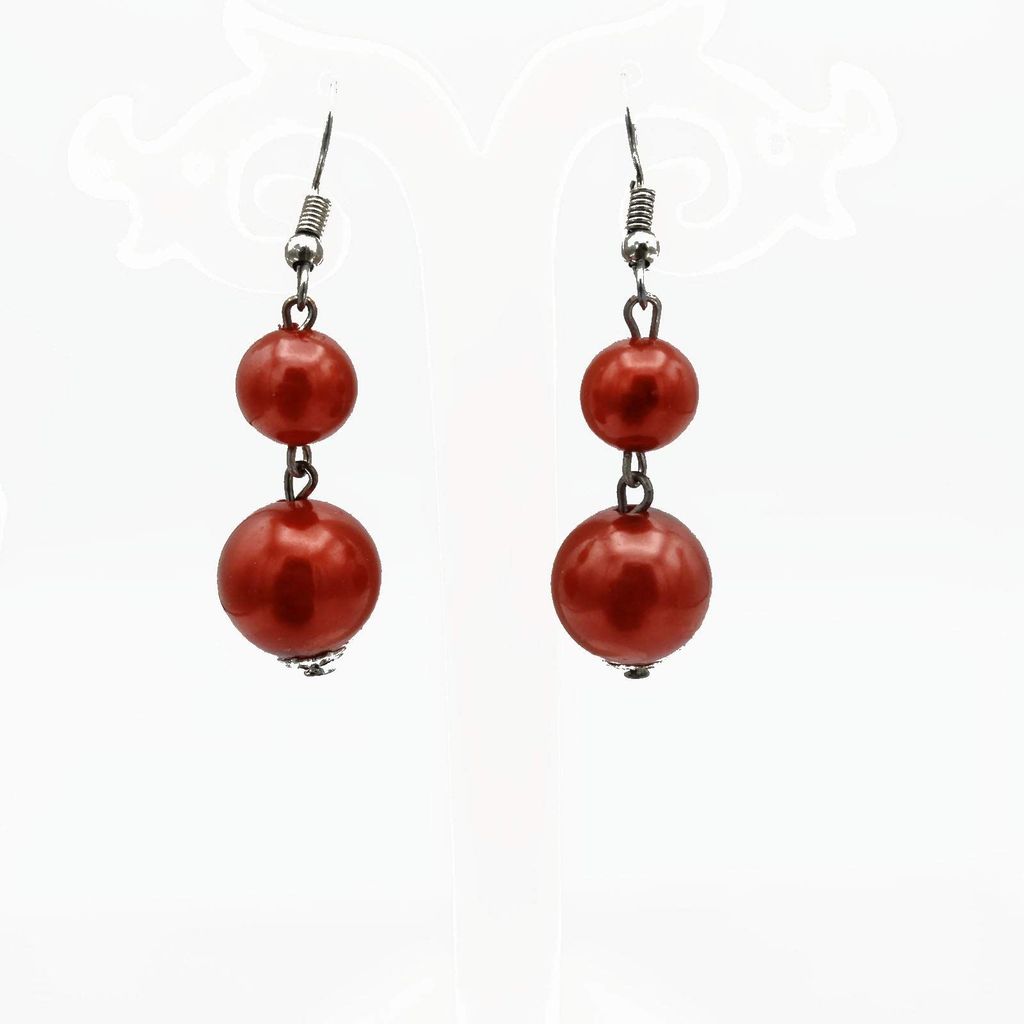 Beads Necklace Set With Earring view 2