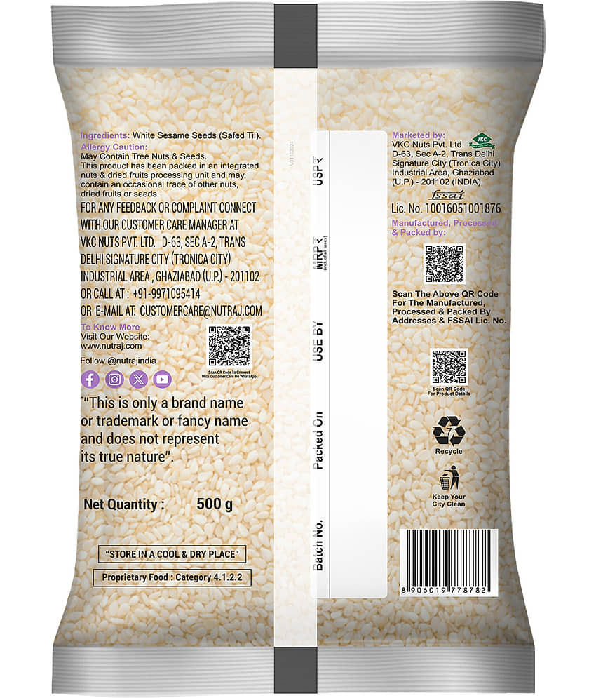 Nutraj Sesame Seeds ( Pack of 1 ) view 2