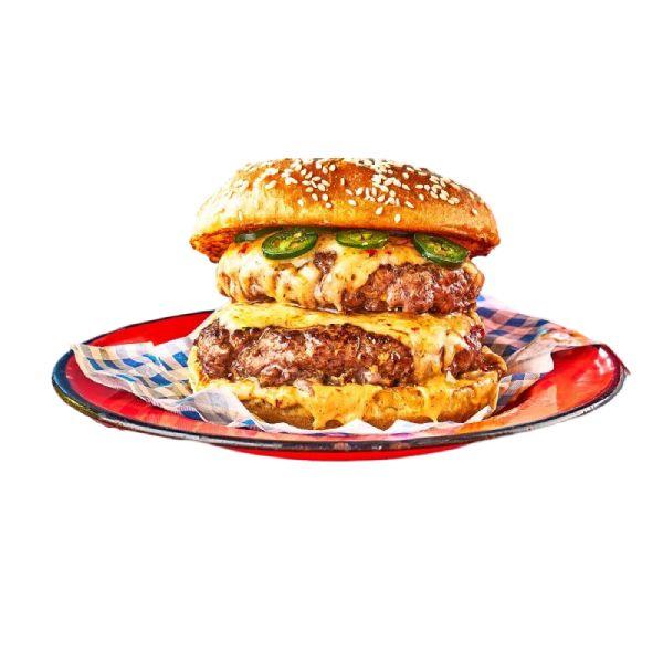 Steak Chilly Burger With Cheese